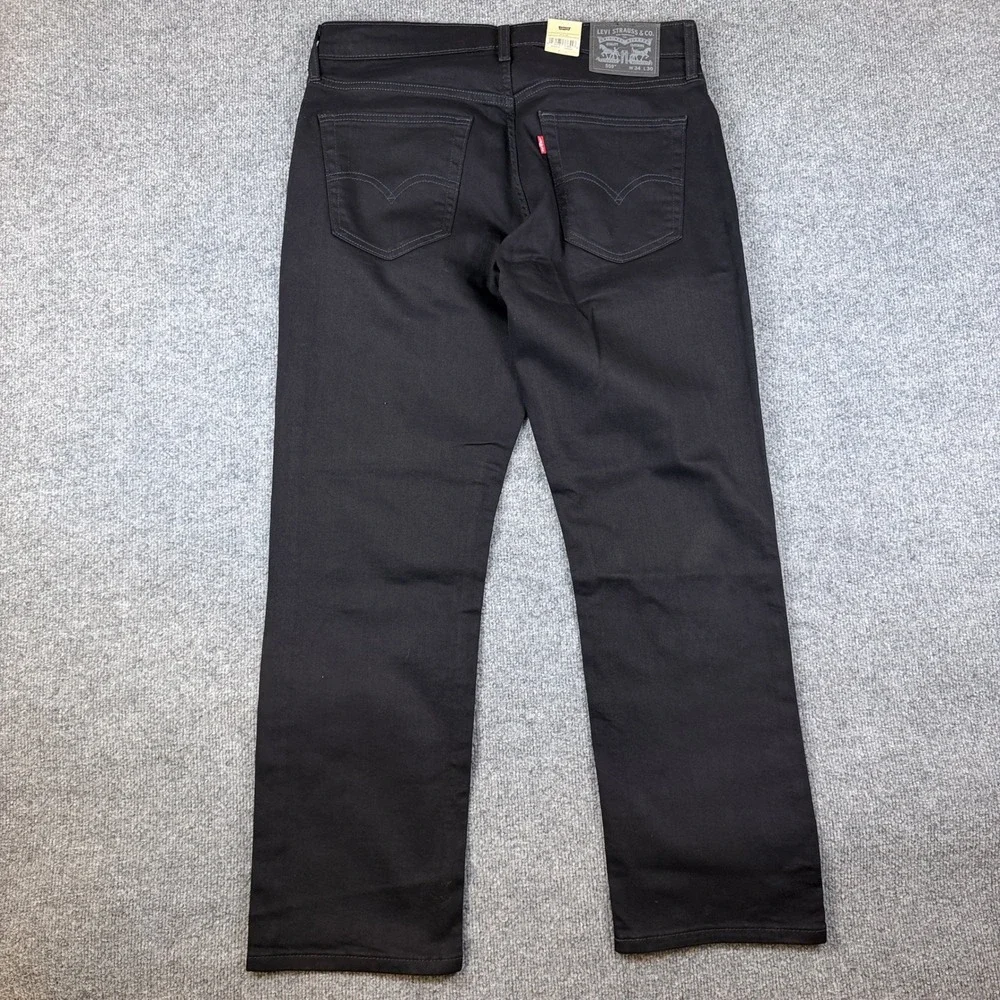 Levis 559 Jeans Mens 34x30 Black Relaxed Straight Denim NEW NWT $69